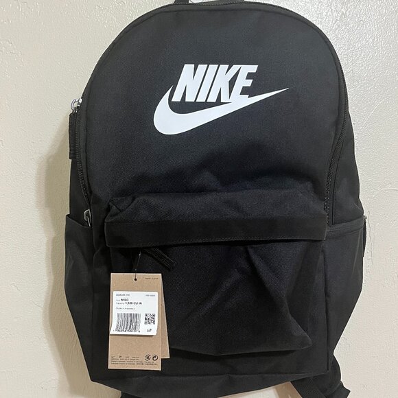 NWT Nike Heritage Backpack (25L) Black - Picture 7 of 8